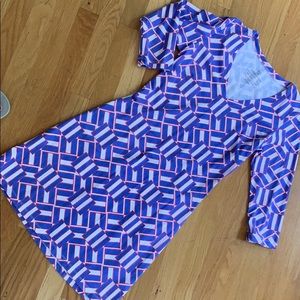 Three quarter sleeve Mahi Gold dress